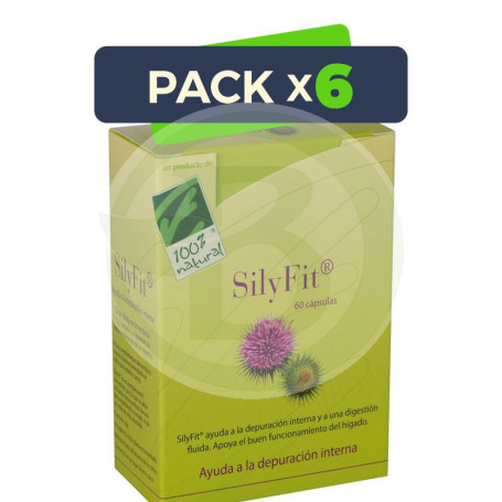 Pack 6x Silyfit 60 Cápsulas 100% Natural