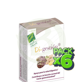 Pack 6x Di-Gestion 30 Cápsulas Vegetales 100% Natural
