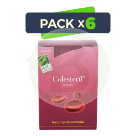 Pack 6x Colesteríl 90 Capsulas Cienporcien Natural