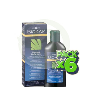 Pack 6x Champú Anticaída 200Ml. Biokap