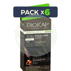 Pack 6x Rapid Delicato 5.15 Castaño Ceniza 135 Ml Biokap