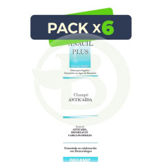 Pack 6x Champu Anticaida 200 Ml Anacil Plus