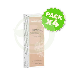 Pack 4x Aceite Vegetal De Granada 100Ml Esential Aroms