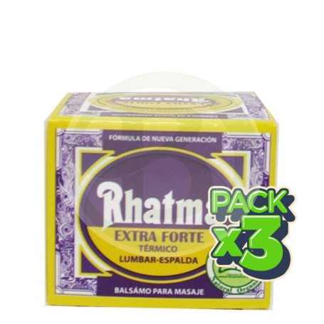 Pack 3x Ungüento Extraforte Lumbar-Espalda 50Ml. Rhatma
