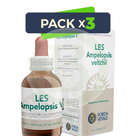 Pack 3x Les Ampelopsis Weitchii 50Ml. Forza Vitale