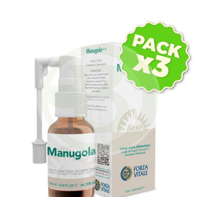 Pack 3x Manugola 10Ml. Forza Vitale