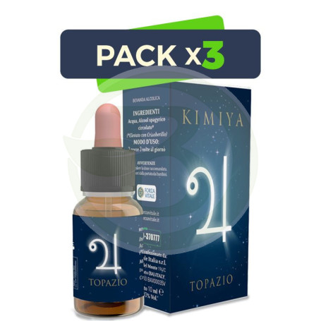 Pack 3x Kimiya Topazio 10Ml. Forza Vitale
