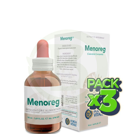 Pack 3x Menoreg 50Ml. Forza Vitale
