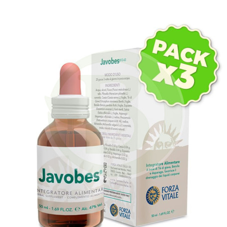 Pack 3x Javobes 50Ml. Forza Vitale