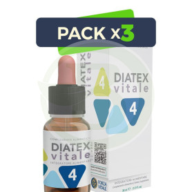 Pack 3x Diatex Vitale 4 30Ml. Forza Vitale