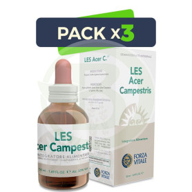Pack 3x Les Acer Campestris 50Ml. Forza Vitale