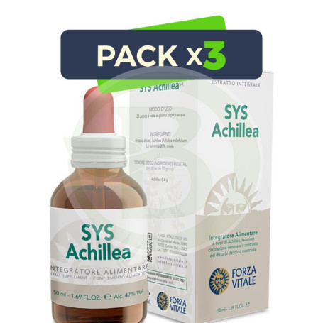 Pack 3x SYS Achillea 50Ml. Forza Vitale