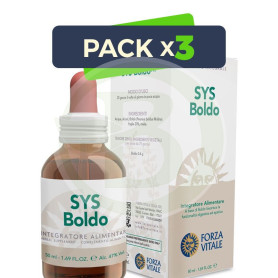 Pack 3x SYS Boldo 50Ml. Forza Vitale