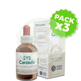 Pack 3x SYS Carciofo 50Ml. Forza Vitale