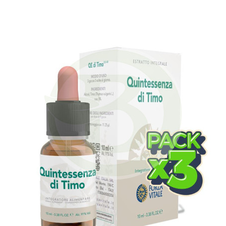 Pack 3x Quintaesencia de Timo 10Ml. Forza Vitale