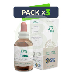Pack 3x Sys Timo Volgare 50Ml. Forza Vitale