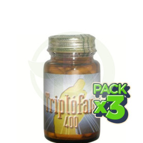Pack 3x Triptófano 400 Montstar
