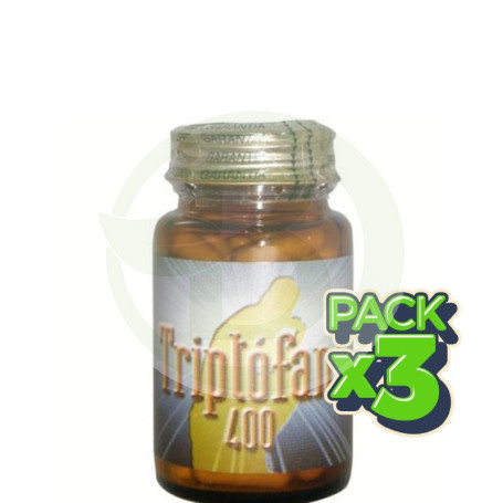 Pack 3x Triptófano 400 Montstar