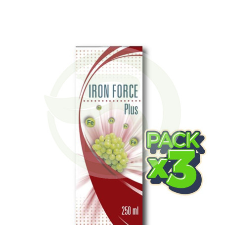 Pack 3x Iron Force Plus (Hierro) Montstar