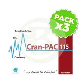 Pack 3x Cran-PAC 115 45 Cápsulas Espadiet