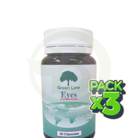 Pack 3x Eyes Green 50 Comprimidos Espadiet