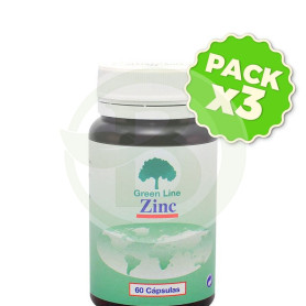 Pack 3x Zinc 60 Cápsulas Espadiet