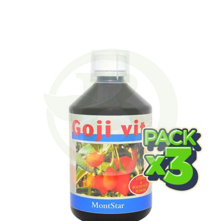 Pack 3x Goji Vit Liquid 500Ml. Espadiet