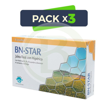 Pack 3x Jalea Bn-Star 20 Viales Espadiet