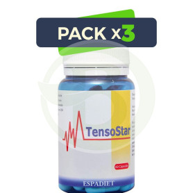 Pack 3x Tensostar 60 Cápsulas Espadiet