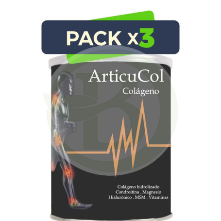 Pack 3x Articucol Colágeno 300Gr. Espadiet