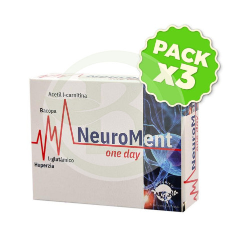 Pack 3x Neuroment One Day 30 Cápsulas Espadiet