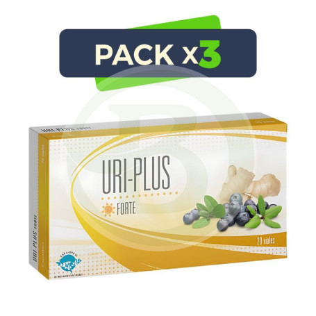 Pack 3x Uri Plus Forte 20 Viales Espadiet