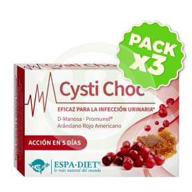 Pack 3x Cysti Choc 15 Cápsulas Espadiet