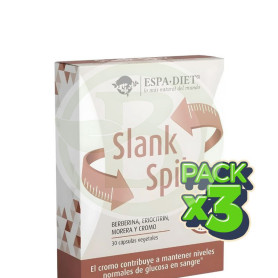 Pack 3x Slank Spik 30 Cápsulas Espadiet