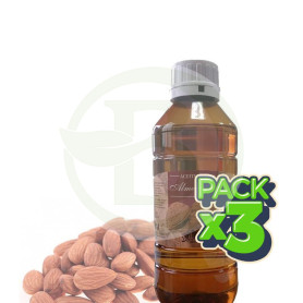Pack 3x Aceite de Almendras Dulces 1Lt. Jellybell