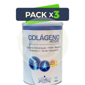 Pack 3x Colágeno Atrion 360Gr. Jellybell