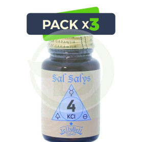 Pack 3x Sal Salys 4 Kcl 90 Comprimidos Jellybell