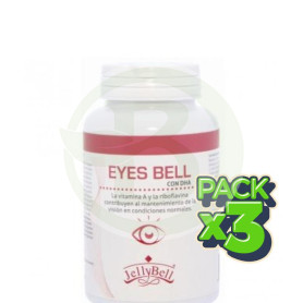 Pack 3x Eyesbell 60 Capsulas Jellybell