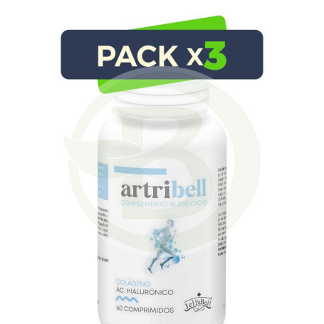 Pack 3x Artribell 60 Comprimidos Jellybell