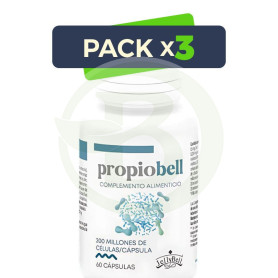 Pack 3x Propiobell 60 Cápsulas Jellybell
