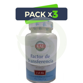 Pack 3x Factor de Transferencia 60 Cápsulas KAL