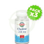 Pack 3x Choline 100 Comprimidos Kal