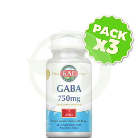 Pack 3x Small Gaba 30 Comprimidos Kal