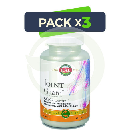 Pack 3x Joint Guard Cox-2 60 Comprimidos Kal