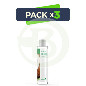 Pack 3x Aceite De Coco 150 Ml Ebers