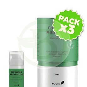 Pack 3x Contorno De Ojos Multiactive 30Ml Ebers