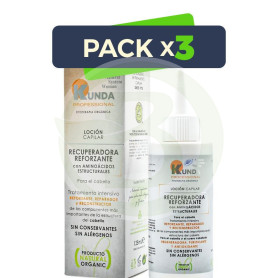 Pack 3x Locion Recuperadora Reforzante 125 Ml Natural System Woman
