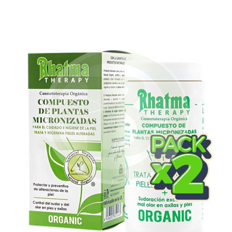 Pack 2x Micronizado Talquera 20Gr Rhatma