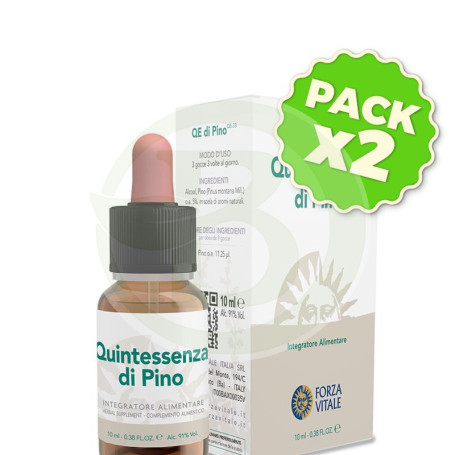 Pack 2x Quintaesencia de Pino 10Ml. Forza Vitale