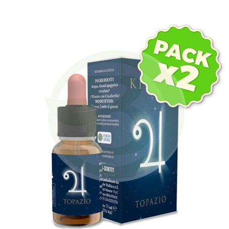 Pack 2x Kimiya Topazio 10Ml. Forza Vitale